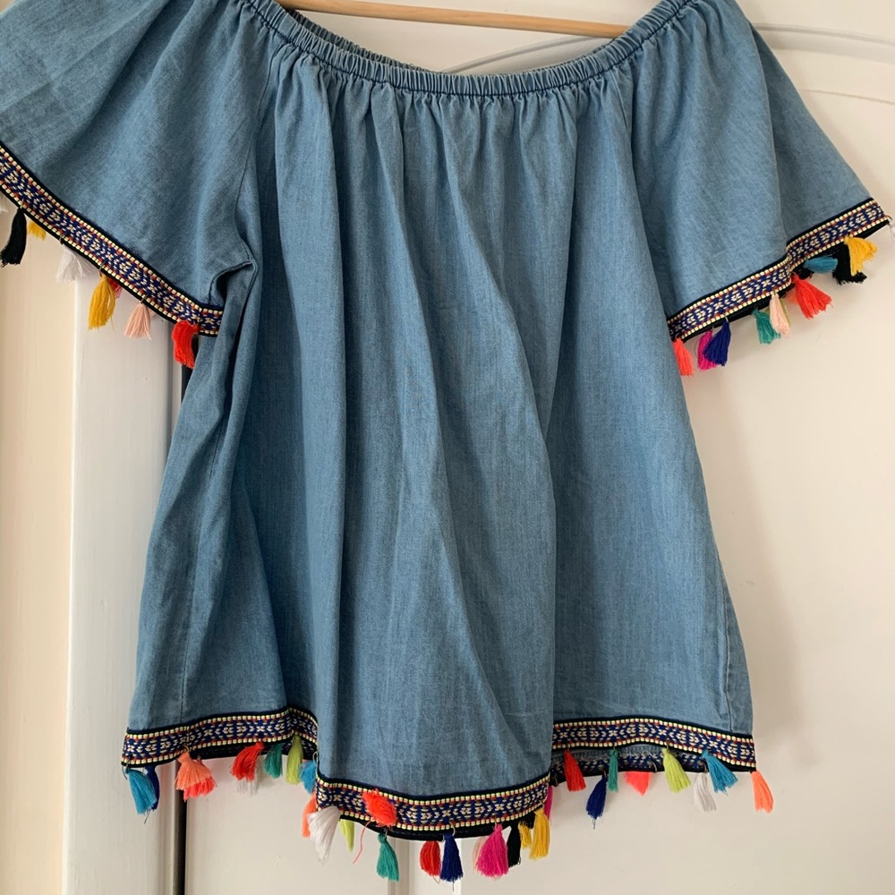Off the shoulder top